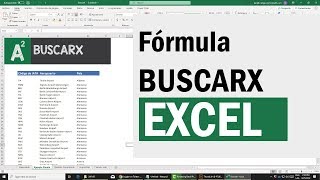 BuscarX- Conoce la nueva fórmula de Excel que destrozará a BuscarV y BuscarH