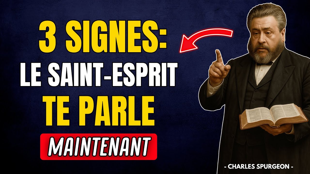 Le Saint-Esprit vous parle-t-Il ? 3 SIGNES que vous ne devez pas IGNORER | Charles Spurgeon
