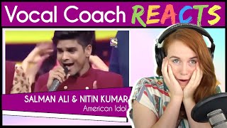 Vocal Coach reacts to Salman Ali and Nitin Kumar