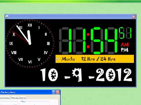 reloj en java