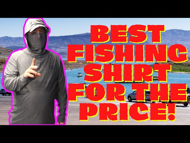 Bassdash Premium Fishing Shirt with Neck Gaiter  Best Price Long Sleeve  Fishing Shirt 