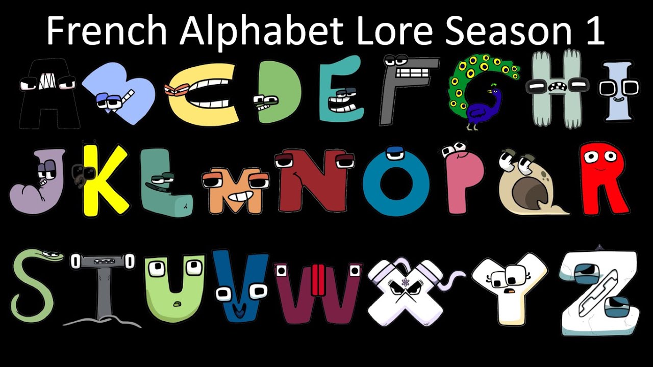 French Alphabet Lore Reloaded Season 1 - The Fully Completed