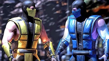 Klassic Scorpion vs Klassic Sub-Zero (Hardest AI CPU) - Mortal Kombat X