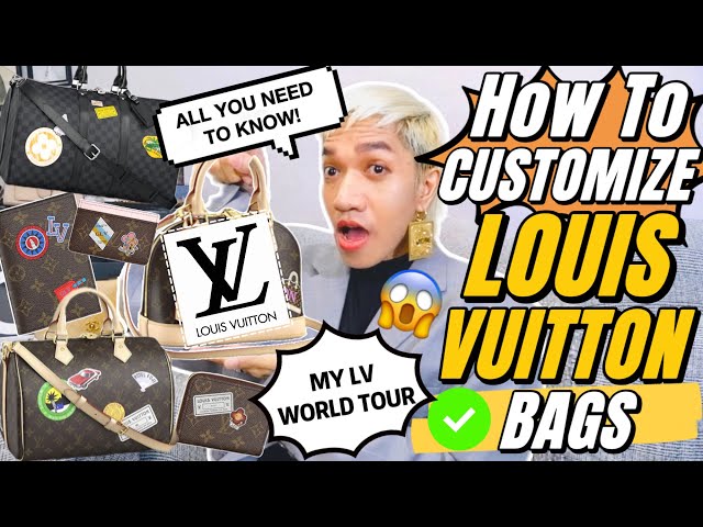 Louis Vuitton Alma Bb My LV World Tour Customizable Monogram