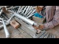 Professional Iron Bed Making Process