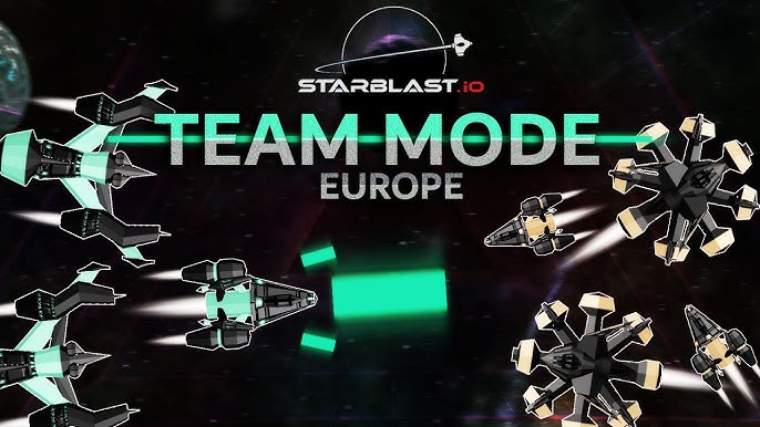 Fastest Team Mode Game EVER - Starblast.io 