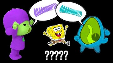 10 Nibble Nom Pocoyo Screaming Sound Variations PART 2 in 35 Seconds | MODIFY EVERYTHING