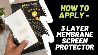 How To Apply Membrane Screen Guard (3 layer) screenshot 4