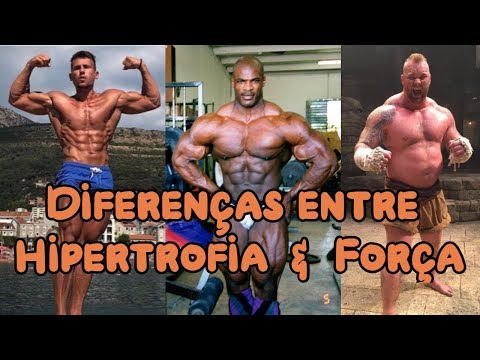 Vídeo: Treinamento Em Hipertrofia Vs. Treinamento De Força: Prós E Contras De Cada Um