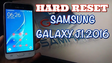 HARD RESET SAMSUNG GALAXY J1 2016 | Remove Lock Screen | Pin | Pattern | Password