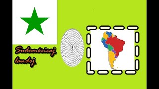 Sudaméricaj landoj – South American country – país sudamericano