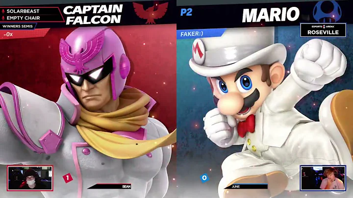 Sean (Captain Falcon) vs June (Wolf, Mario) - SST ...