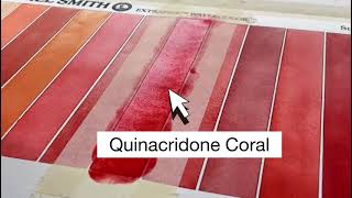 What Color Wednesday: Quinacridone Coral