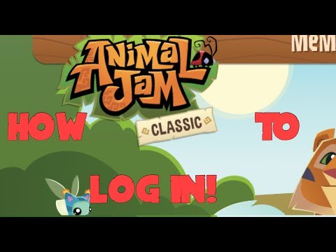 HOW TO LOG INTO ANIMAL JAM CLASSIC! (Visual Step-by-Step)