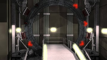 Blender Animation Stargate Dial Sequence 2