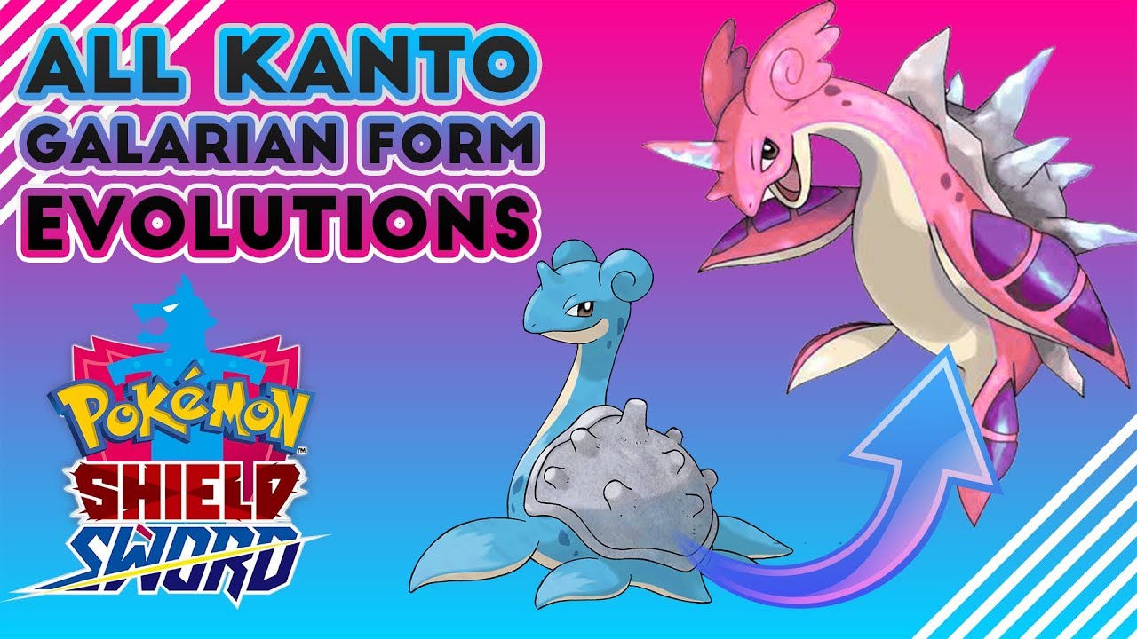 Pokemon Kanto Region Evolutions