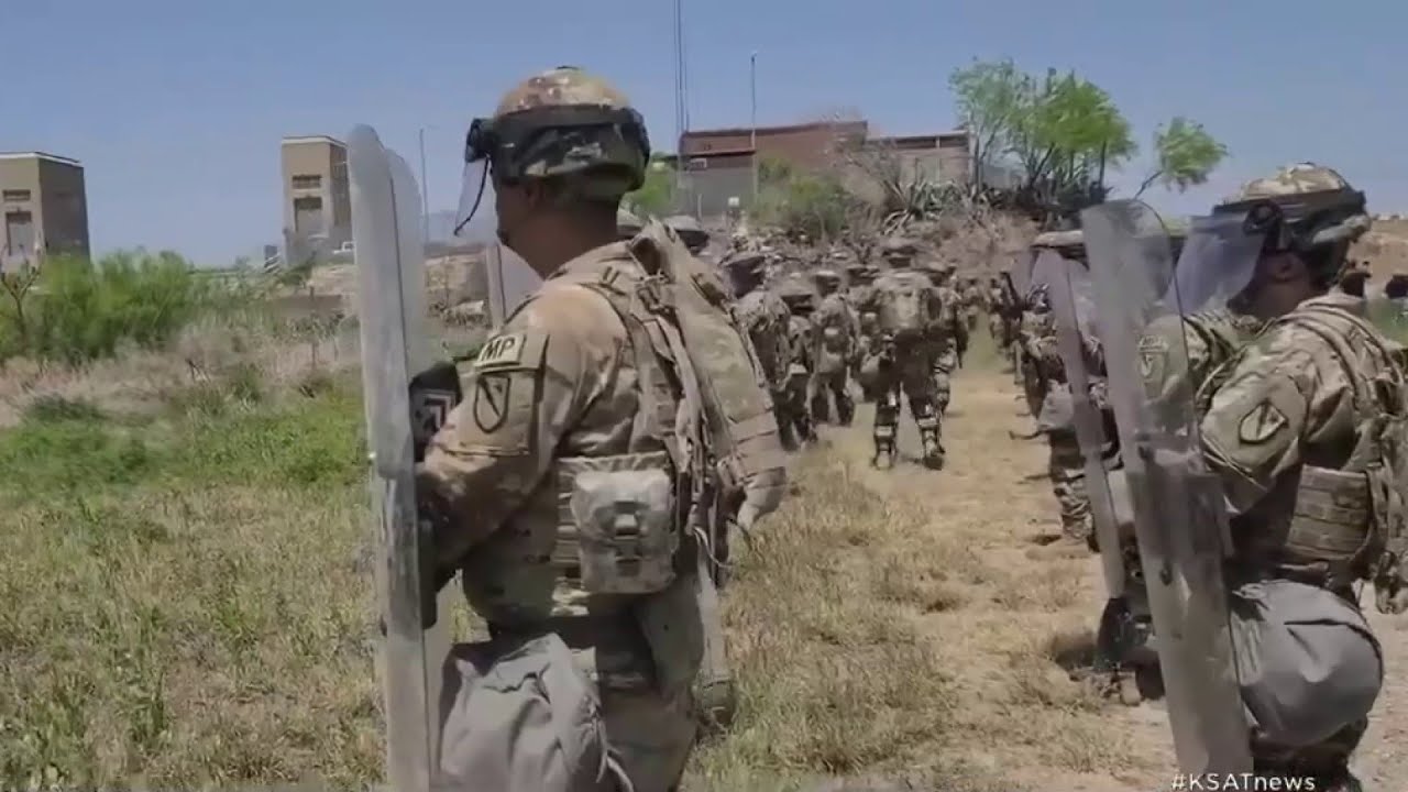 Collaborative effort at the border ahead of Title 42 ending - YouTube