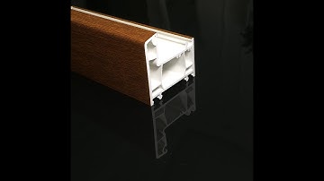 Golden Oak Foils Laminated For uPVC Profiles Process