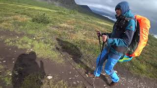 [4K] 2018-0817, Fjällräven Classic Sweden Day1-6, flat path, 對照後幾天的路線Day1的路好平坦