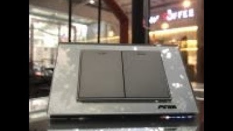 BỘ 1 CÔNG TẮC + MẶT KÍNH CƯỜNG LỰC XÁM AURA KANTIG