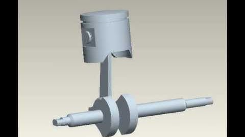 Animation Piston Pro Engineer