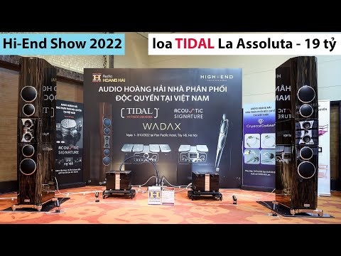 Video Audio Hoàng Hải chia sẻ về cặp loa khủng TIDAL La... - youtube