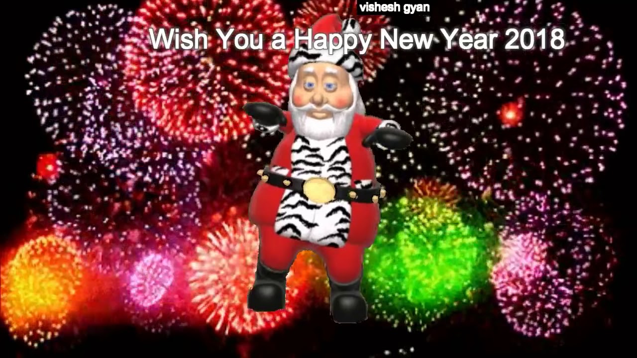 Happy New Year 18 New Year Song Wish You A Happy New Year Newyear18 Youtube