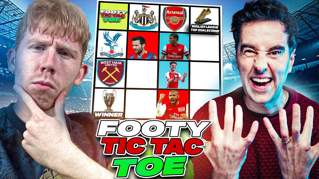 FOOTY TIC TAC TOE Vs @Jsm44_ 