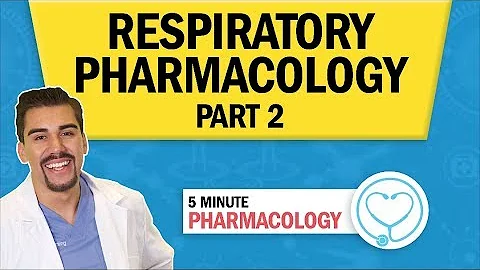 Pharmacology - Respiratory Pharmacology Part 2  - Respiratory Drugs nursing RN PN NCLEX