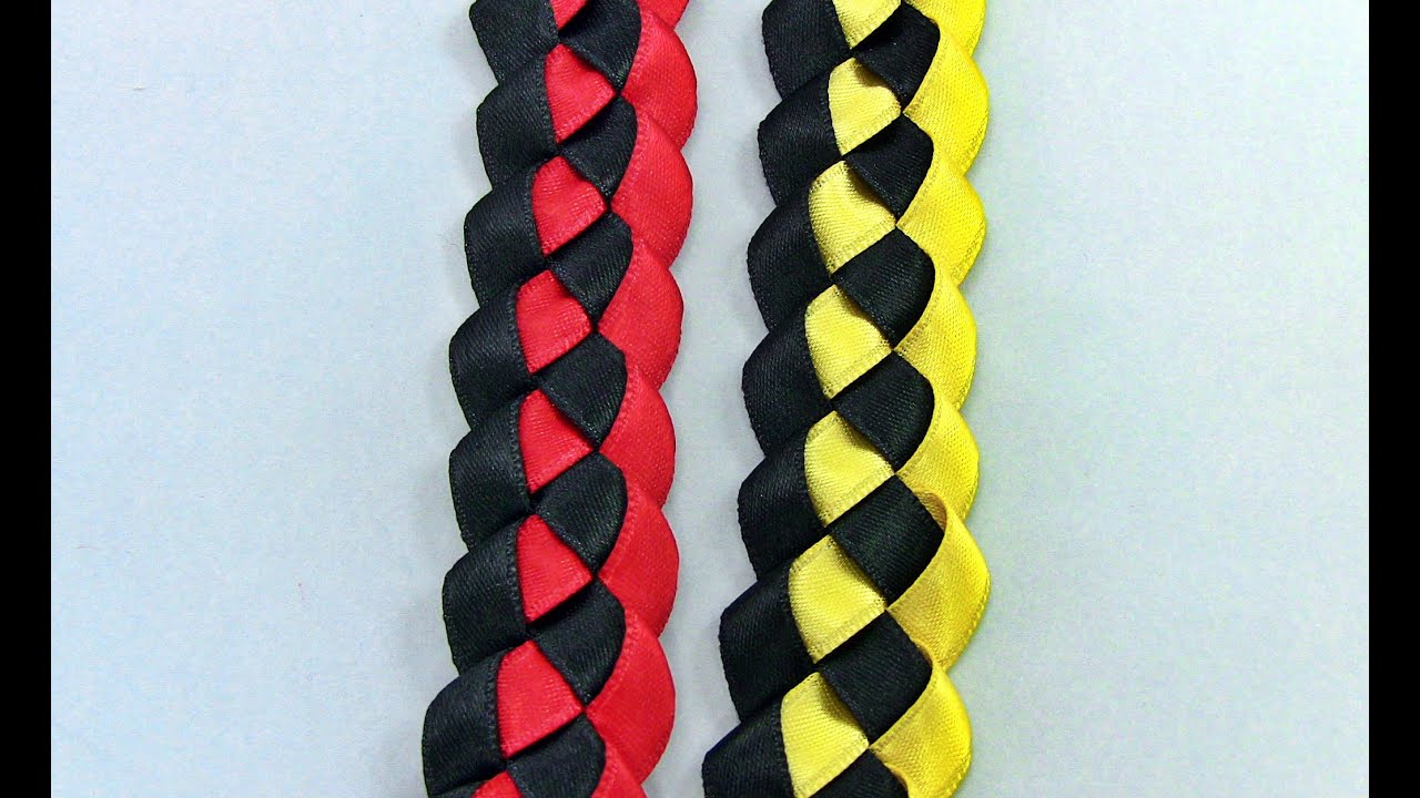 كيف تصنع اسوارة جميلة من الساتان