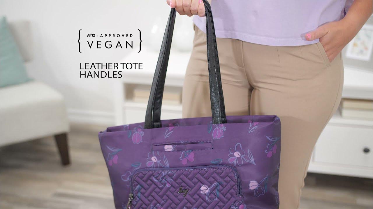 Lug - PETA-Approved Vegan Leather, a convertible bag with amazing