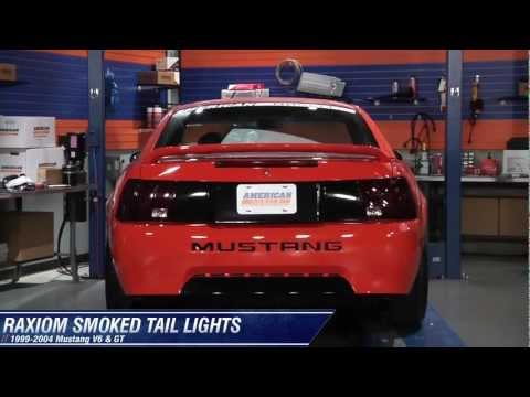Mustang Raxiom Smoked Tail Lights (99-04 GT, V6, Mach 1) Review