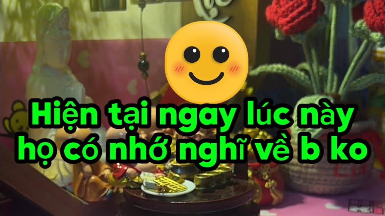 Hiện tại họ có nhớ nghĩ về bạn ko