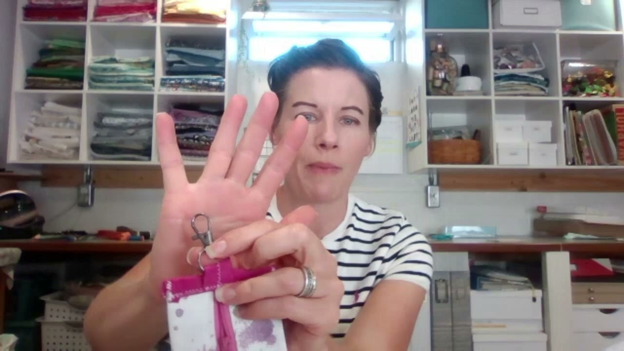 Handprinted Fabric Canvas to Completed Projects