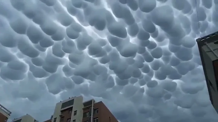 China: oddly shaped clouds floated over Shijiazhuang #endtimes #haarp #extremeweather - DayDayNews