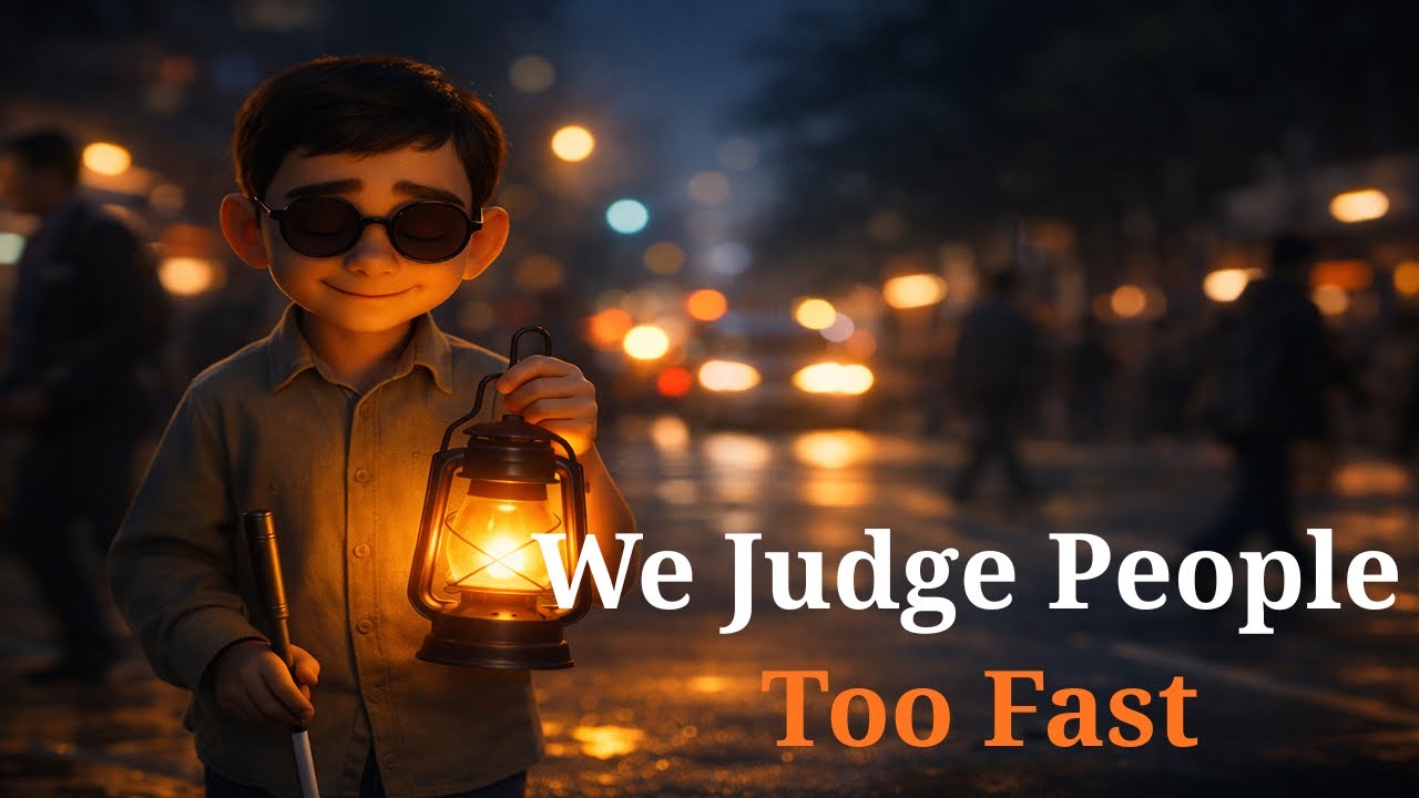 We Judge People Too Fast — This Blind Boy’s Lantern Proves It