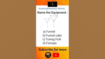 Learn Practicals and Laboratory Concepts - Learning practicals #15 #shorts #chemistry #practical