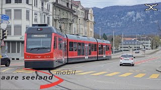 Solothurn-Niederbipp-Bahn | Aare Seeland Mobil | Straßenbahn Solothurn | Schweiz | Switzerland