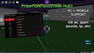 [PATCHED] Prison Life Script Showcase (Tbao Hub) (MOBILE + PC)
