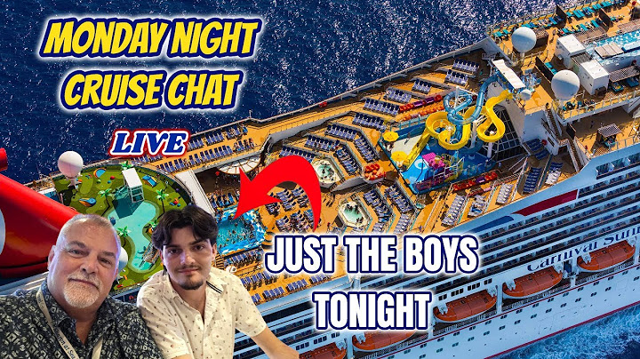 JUST THE BOYS TALKING CRUISIN'  | LIVE Cruise and Travel Chat with LIVE Q&A