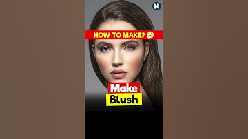 How to make Blush on the face in Photoshop #shorttutorial #shorts #photoshoptutorial #viralshort