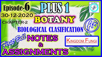 KITE VICTERS PLUS ONE BOTANY 30-12 | BOTANY PLUS1 | CH-2 BIOLOGICAL CLASSIFICATION | KINGDOM FUNGI