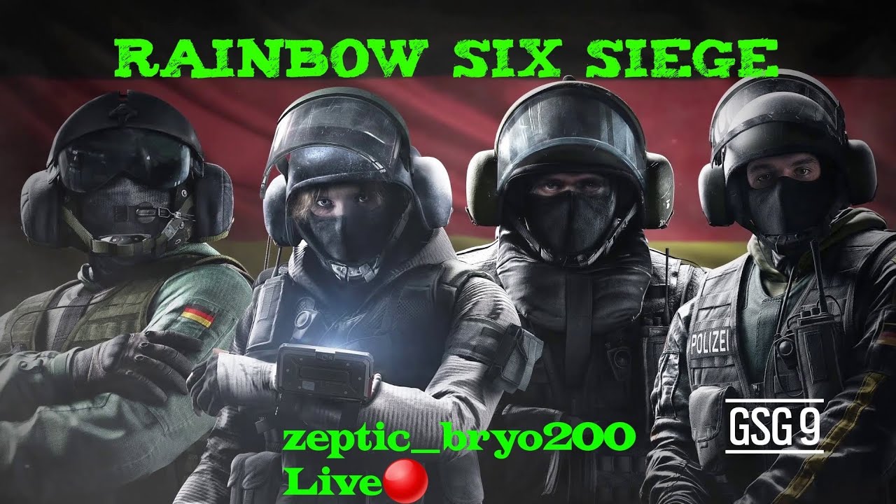 Rainbow six siege GSG9 Stream Road to 100 subs 🔴🔥#134 - YouTube