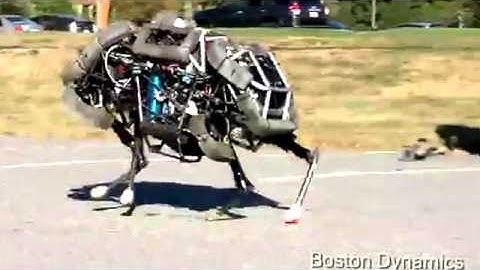 military robots||The new fast running military killer robot that runs faster than you ||