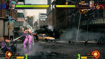 Marvel vs. Capcom: Infinite - Spider-Man and Morrigan Arcade Mode