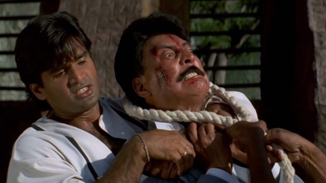 Climax : सुनील शेट्टी ने जेलर को पहनाई उसी की फांसी | Suniel Shetty | Danny | Vinashak | Part 05