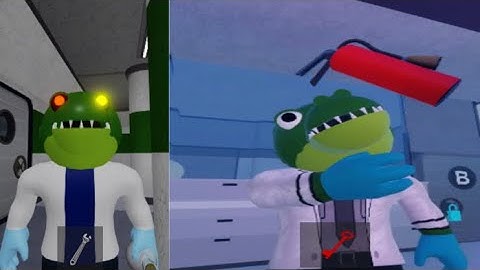 Piggy Doctor Alfis jumpscares. Old vs new, games made by abbocore.