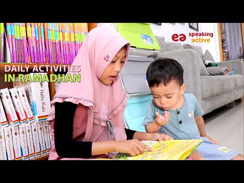 Cita 💙 Daily Activities in Ramadhan 💙Wildan Nyanyi Lagu Banyak Semut Dirumahku Lucu