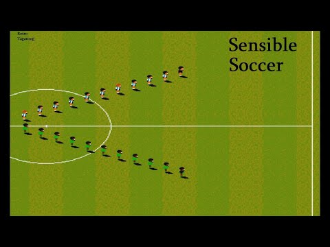 Sensible Soccer 1992 Sega Mega Drive UEFA CUP Прохождение за Спартак.