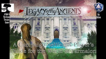 Legacy of the Ancients Preview Book Kickstarter Video
